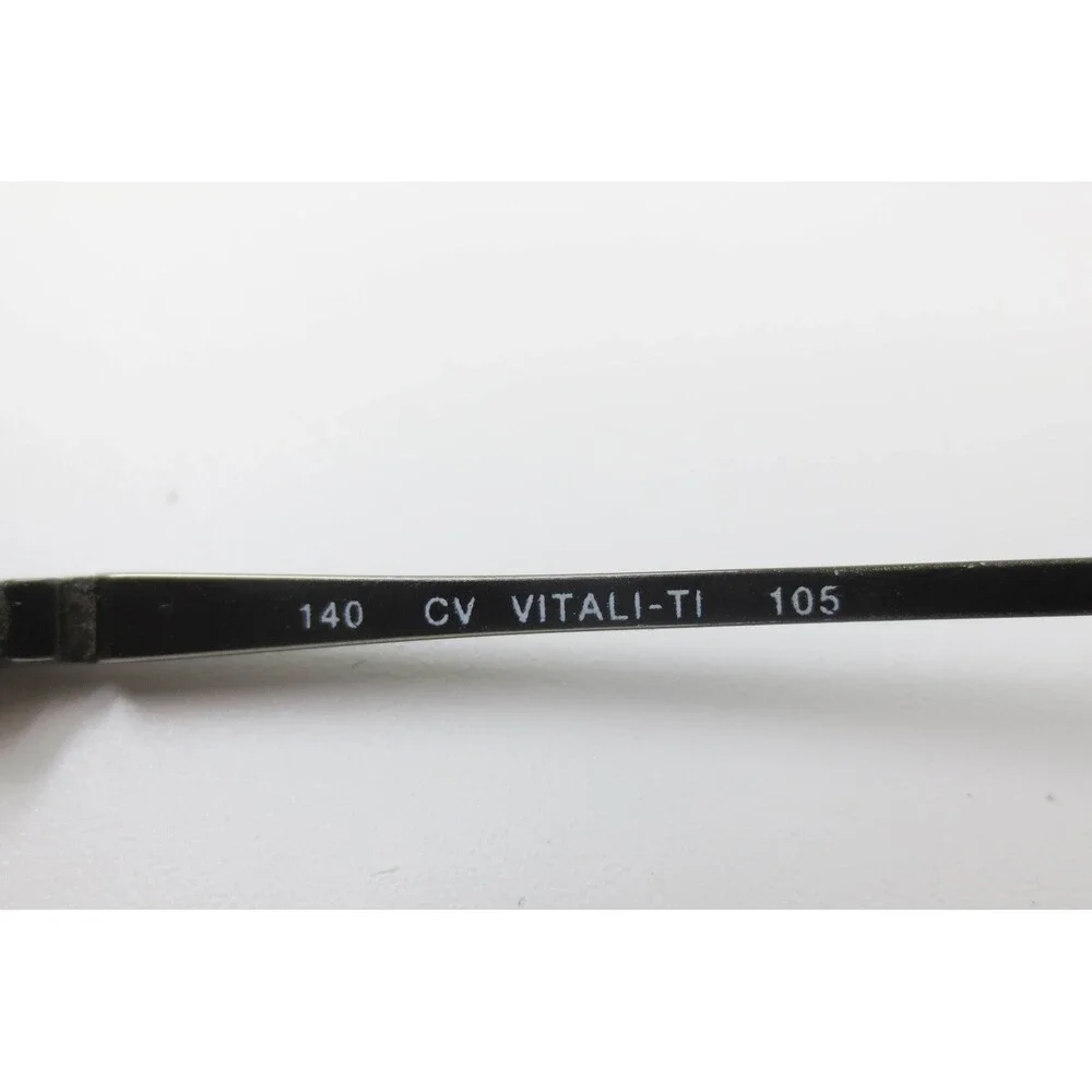 Kenneth Cole CV VITALI-TI 105 Titanium Oval Eyeglasses Frames Gunmetal 140mm